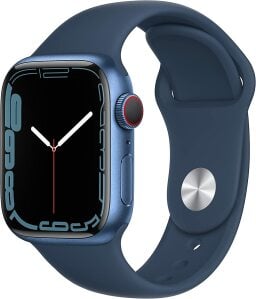 blue aluminum 41mm apple watch series 7