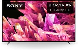 Sony TV with pink crystal scerensaver