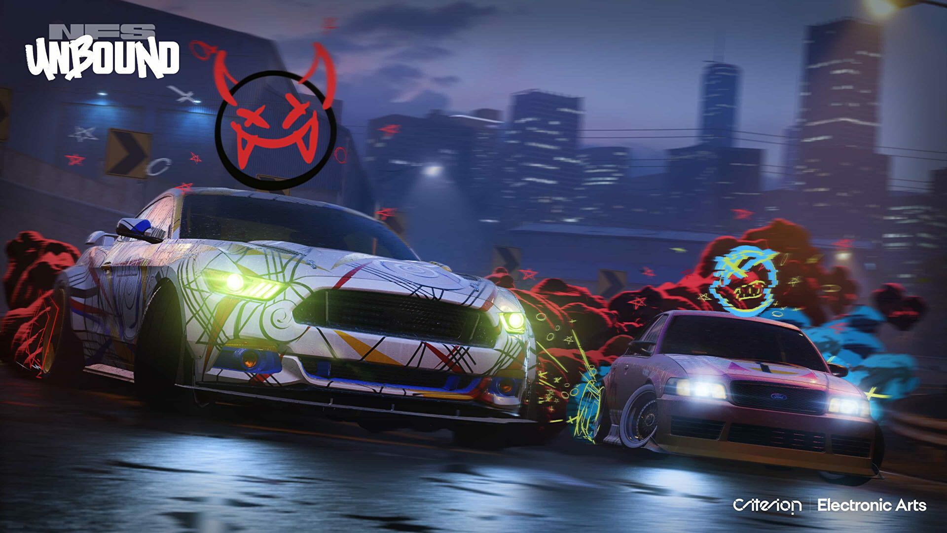 Need for Speed Unbound’s colorful driving effects can be turned on or off