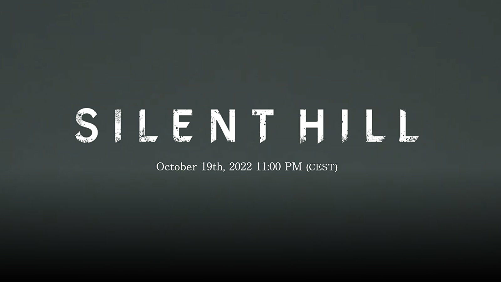 Konami are holding a Silent Hill stream this week