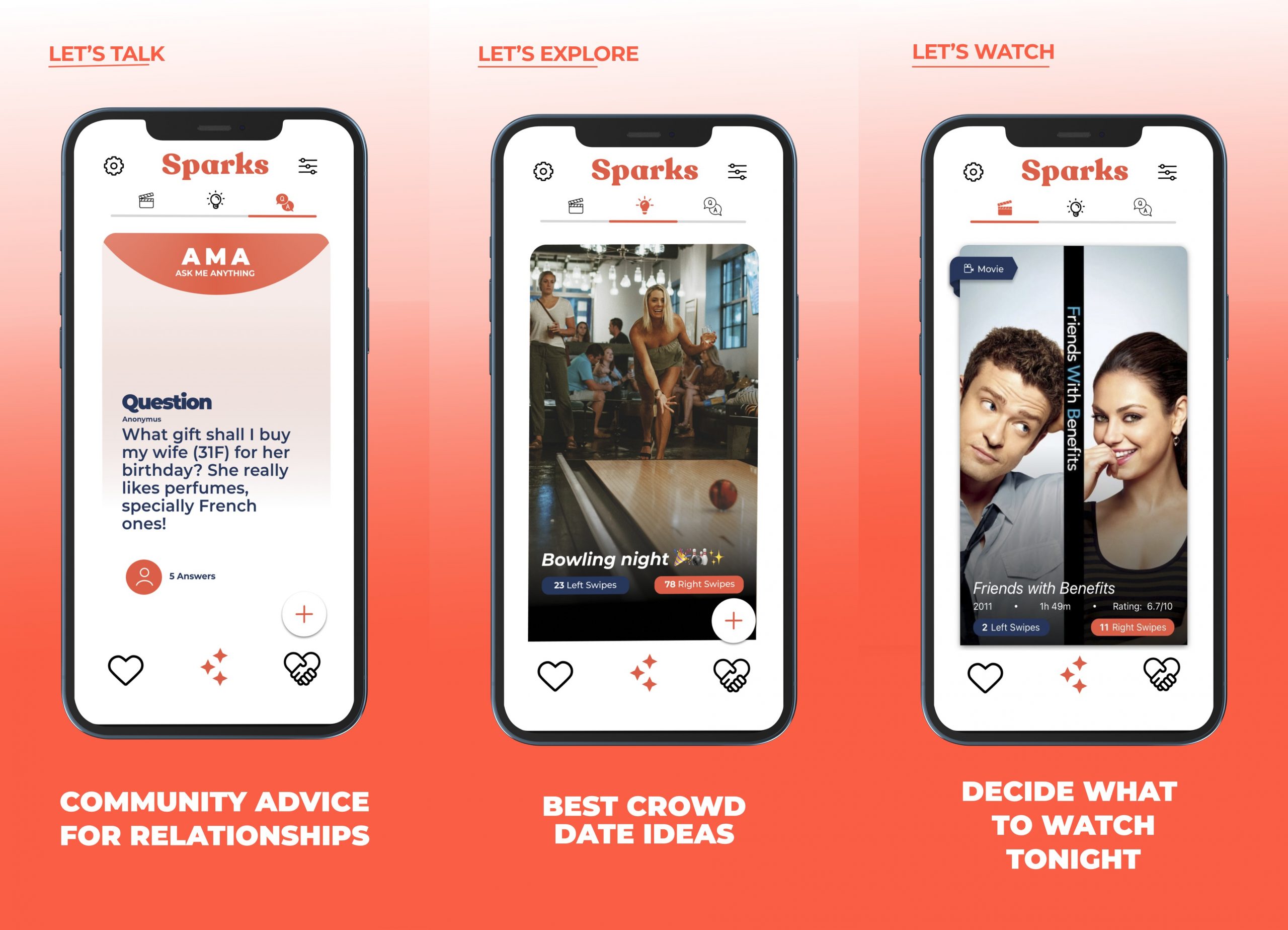 Date night? Relationship app Sparks wants to help you plan a lovely evening