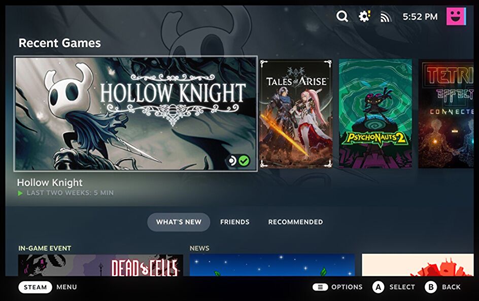 Steam’s new Big Picture UI is now available for testing