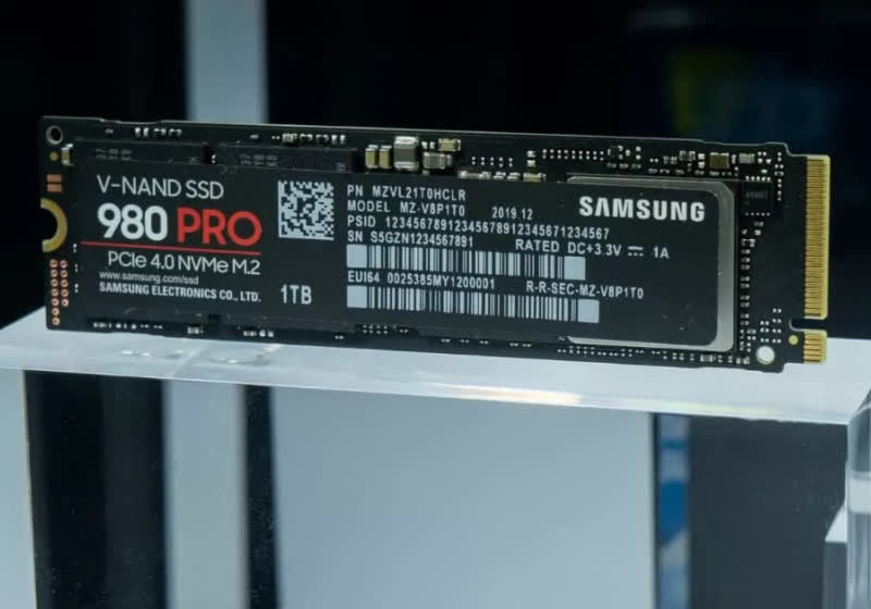 The blazing fast Samsung 980 Pro is blazing cheap today