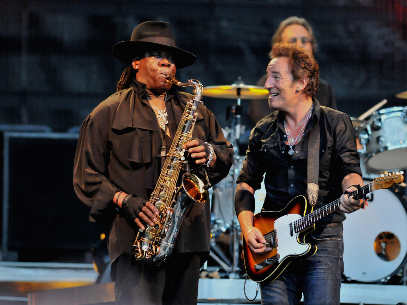 Bruce Springsteen recalls playing guitar for Clarence Clemons in hospital as he died