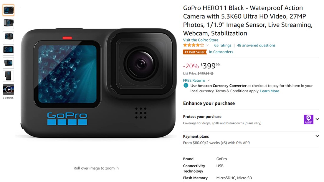 Deal: The latest GoPro just got a 20% price drop in time for the holidays