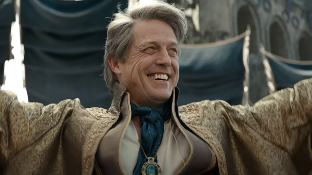Who is Hugh Grant playing in the D&D movie, and is it secretly Dagult Neverember?