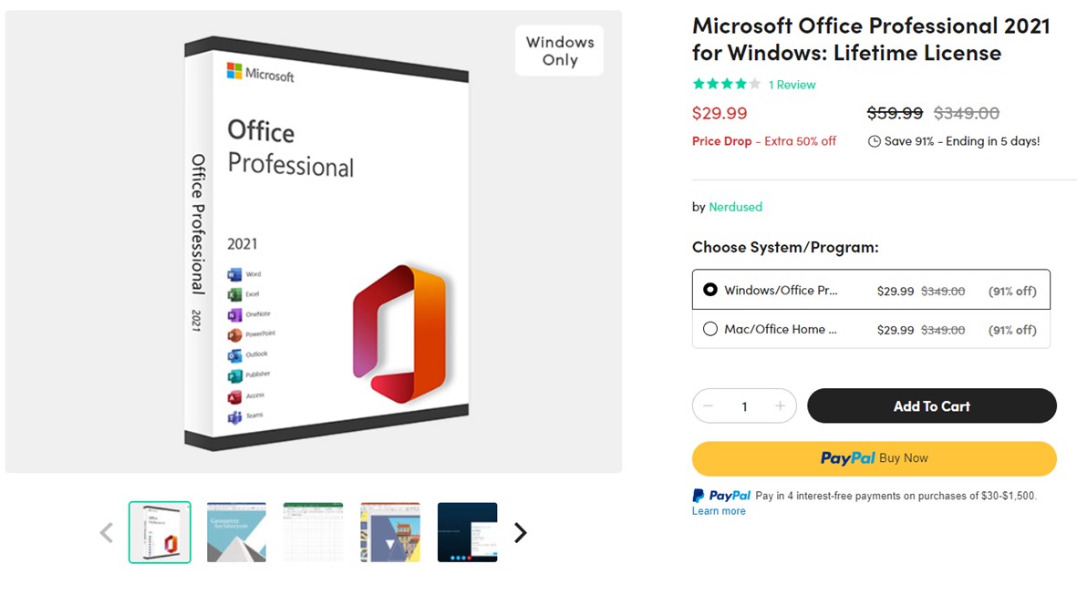 Deal: Microsoft Office Professional 2021 is just $29.99 for a limited time