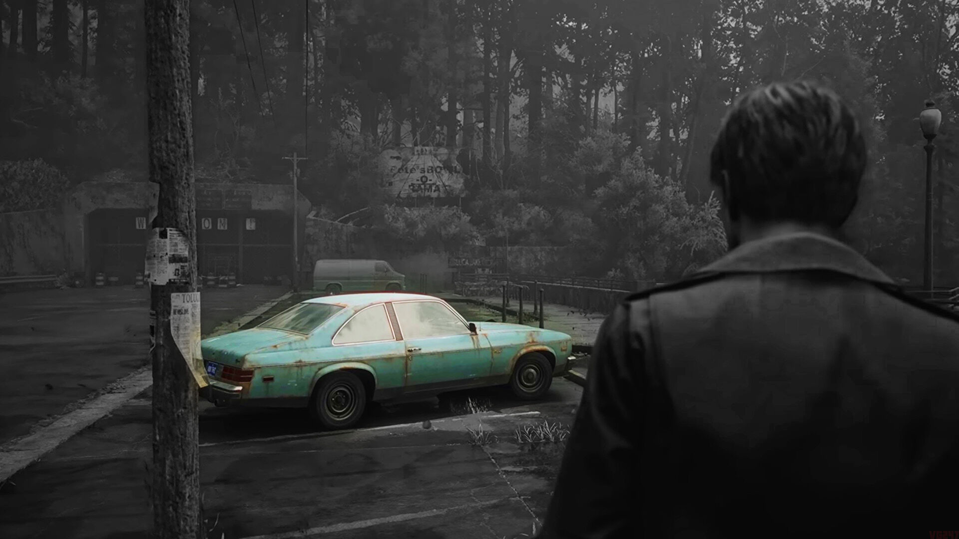 Whether it’s the original or the remake, I can’t unsee Silent Hill 2’s wonky parking