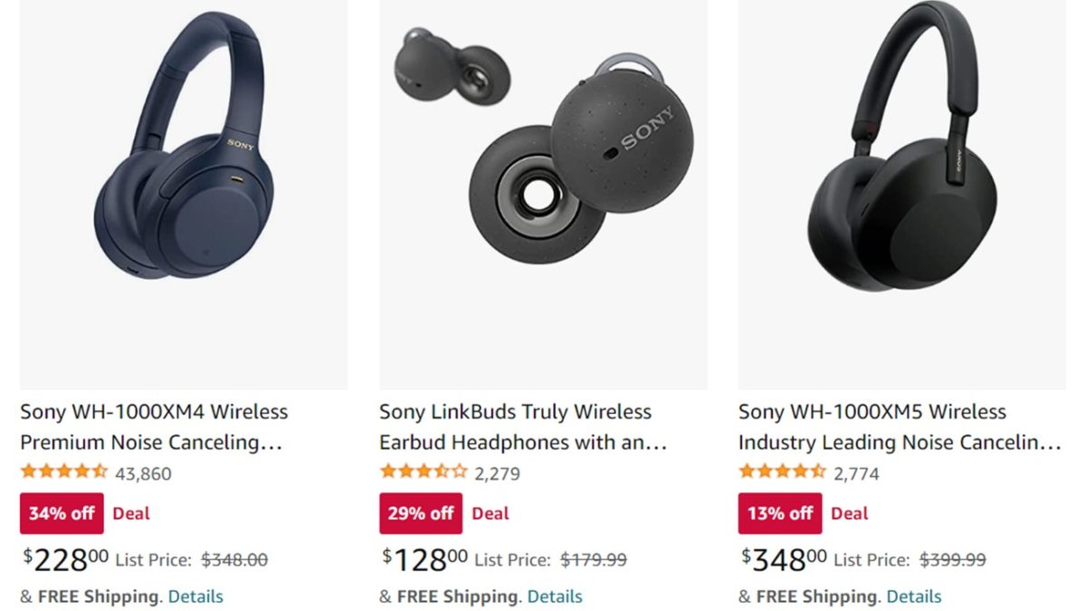 Save over $50 on the WH-1000MX5 in these killer Sony headphone deals