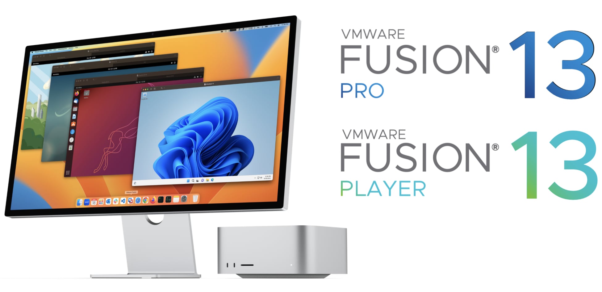 VMware Fusion 13 Now Available With Native Support for Apple Silicon Macs