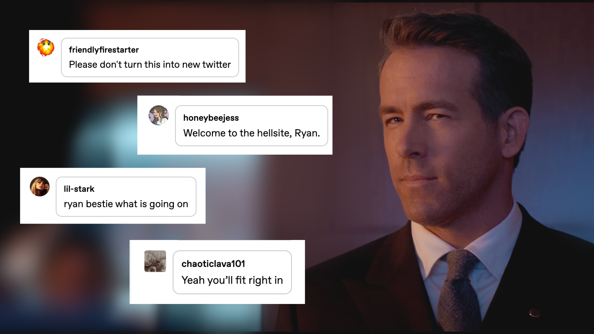 Did Ryan Reynolds just join Tumblr to escape the Twitter dumpster fire?