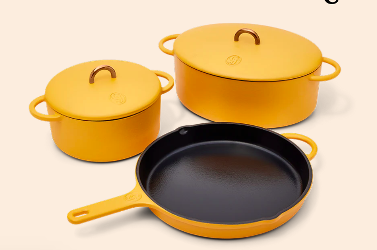 Super stylish and covetable houseware brand Great Jones has Dutch ovens on sale for 50% off