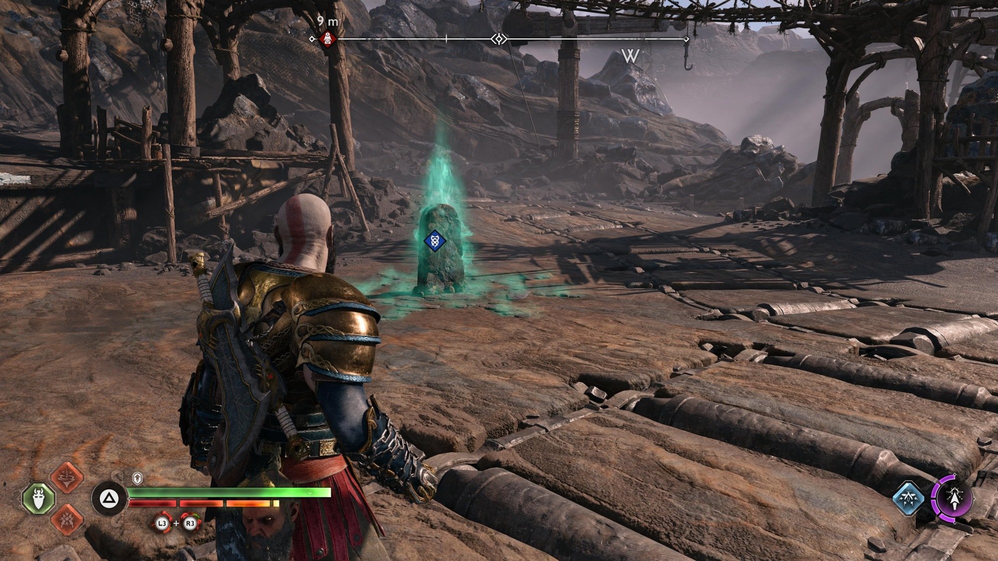 God of War Ragnarok berserker gravestone screenshot