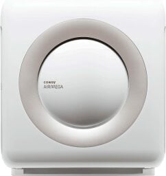 White Coway square shaped air purifier