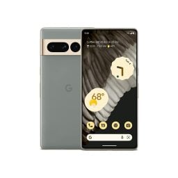 Gray and gold Google Pixel 7 Pro