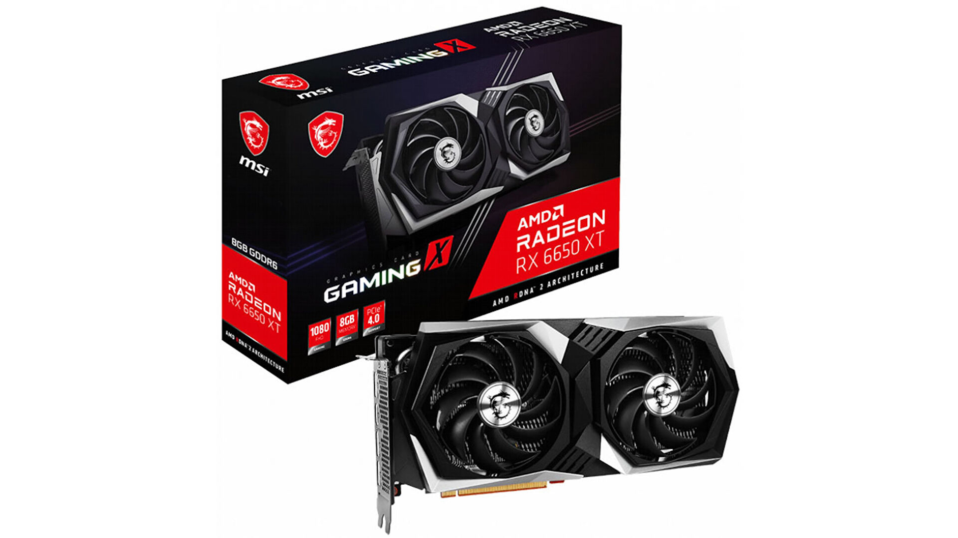 MSI’s RX 6650 XT graphics card is down to £300 with two free games