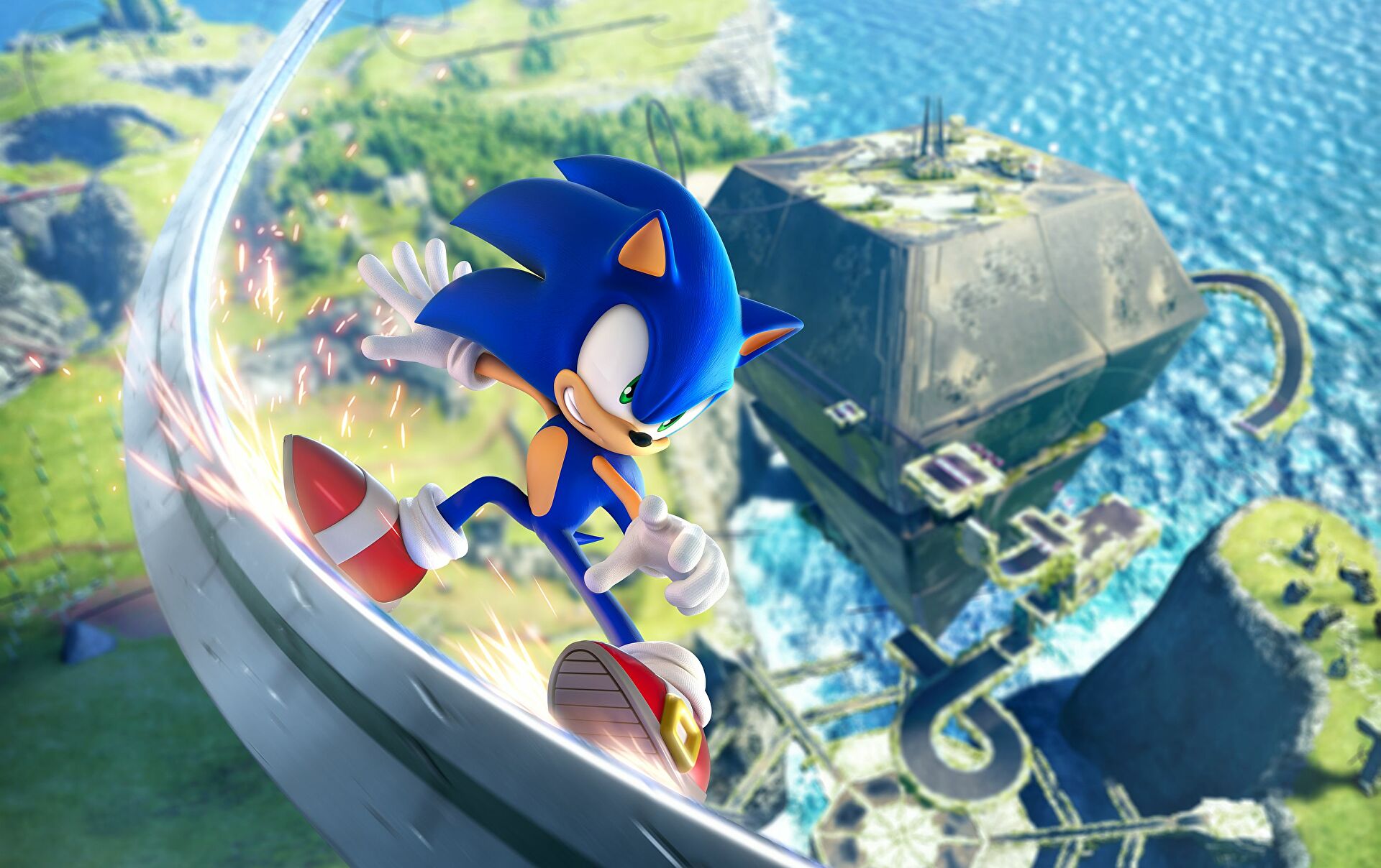 The latest Sonic Frontiers video features showdowns with various bosses