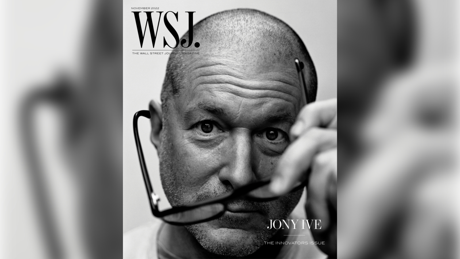 Jony Ive Featured on WSJ. Magazine Cover, Talks Work at Apple and Design Philosophy