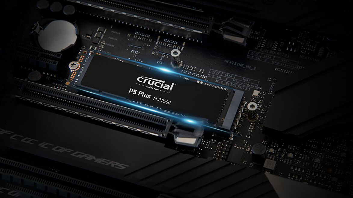 Crucial’s P5 Plus NVMe SSD is down to £91 at Amazon UK