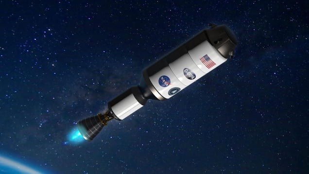 NASA and DARPA Collaborating on a Nuclear-Powered Rocket for Quick Trips to Mars