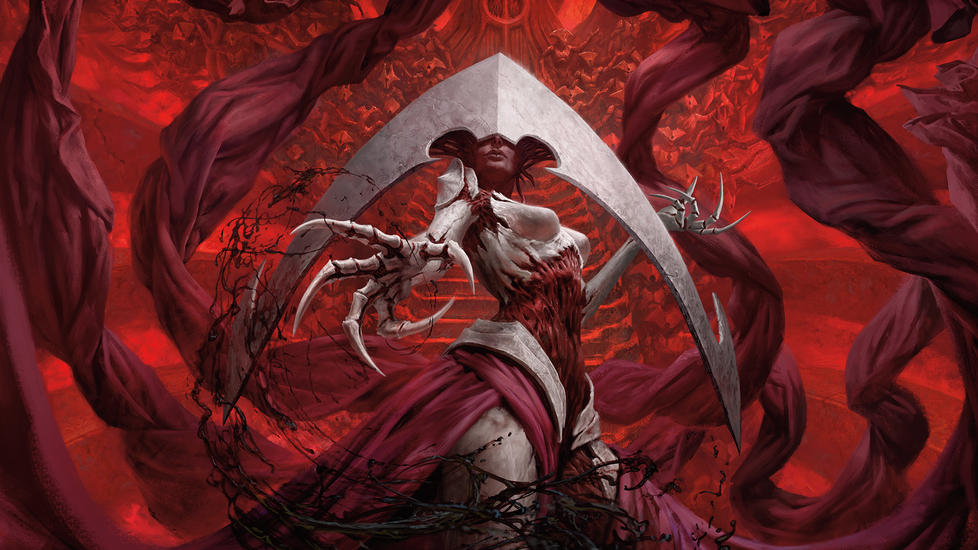 The next Magic set’s biomechanical nightmare was inspired by classical depictions of Hell