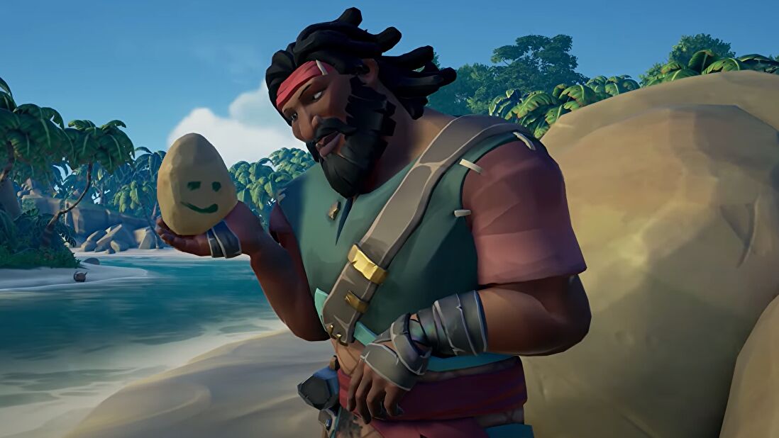 Today’s Sea Of Thieves mid-season update means you can own a pet rock