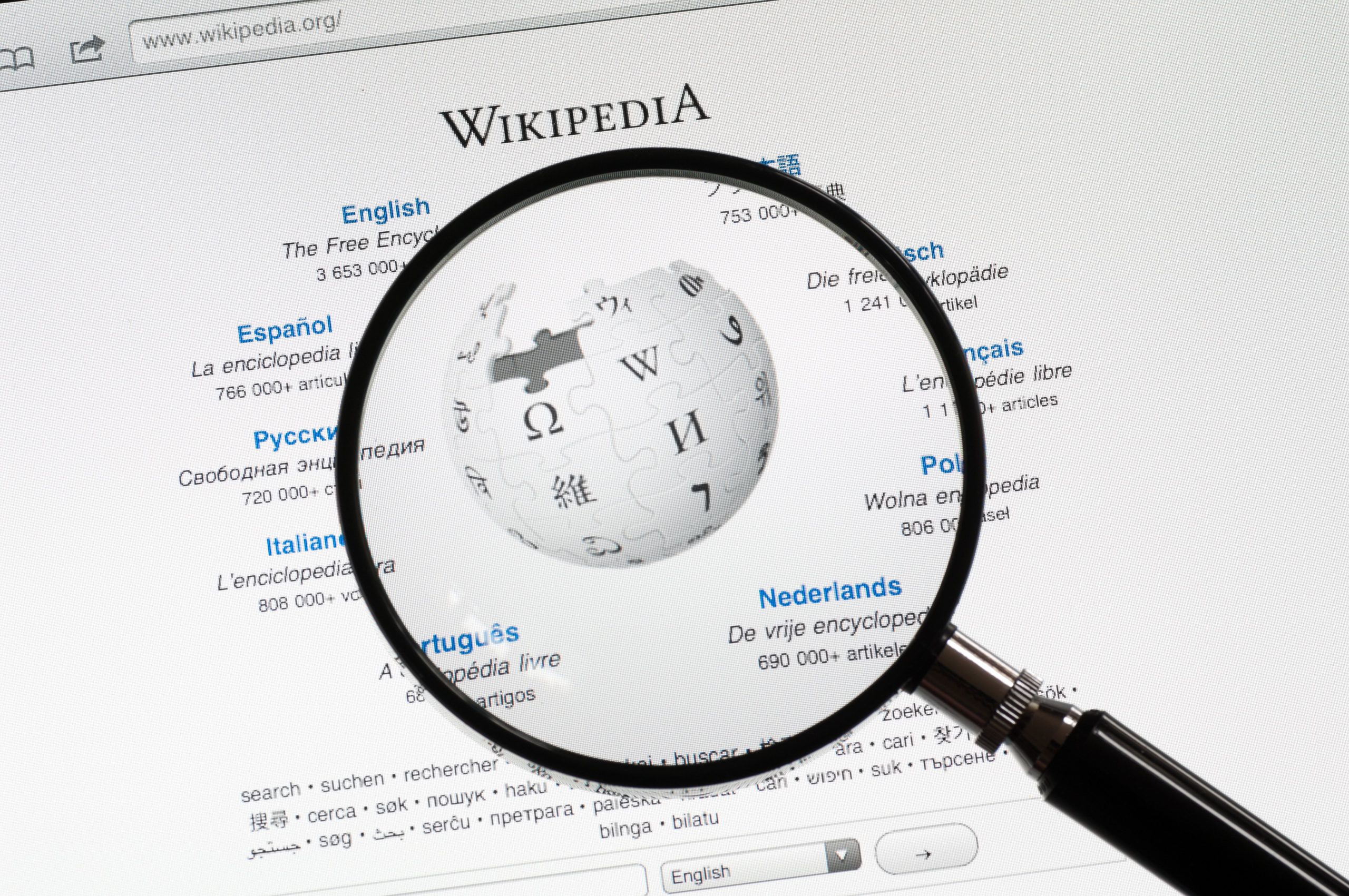 Yes, Wikipedia looks weird. Don’t freak out.