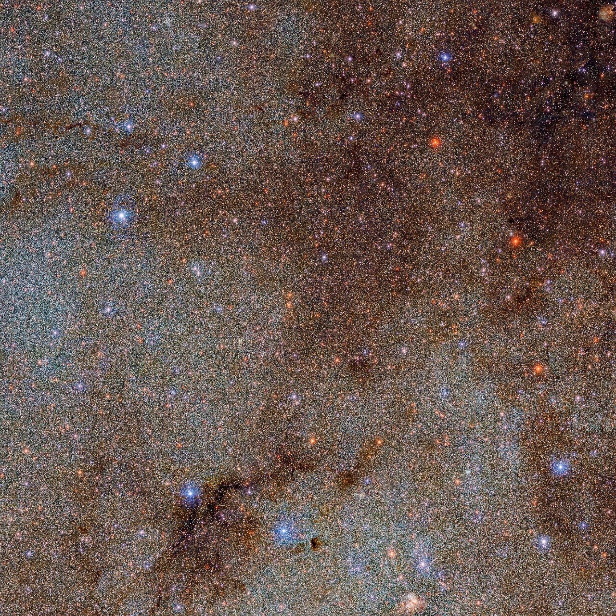billions of objects in the Milky Way galaxy