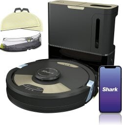 Shark AI Ultra 2-in-1 robot vacuum and mop with accessories