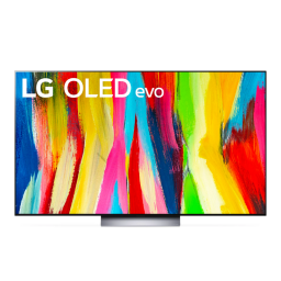LG 65-inch C2 OLED TV on white background