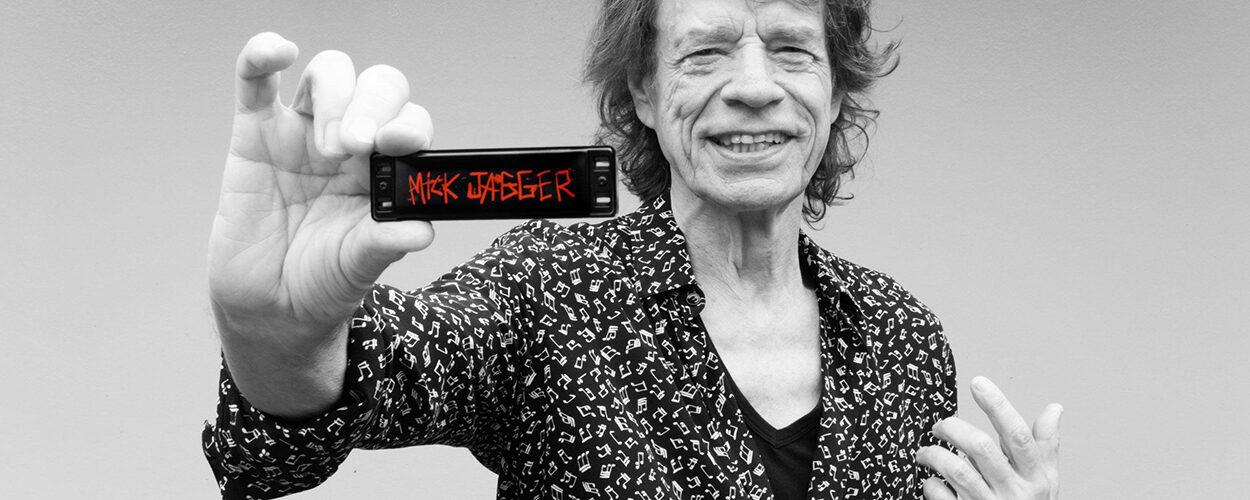 Mick Jagger launches range of harmonicas