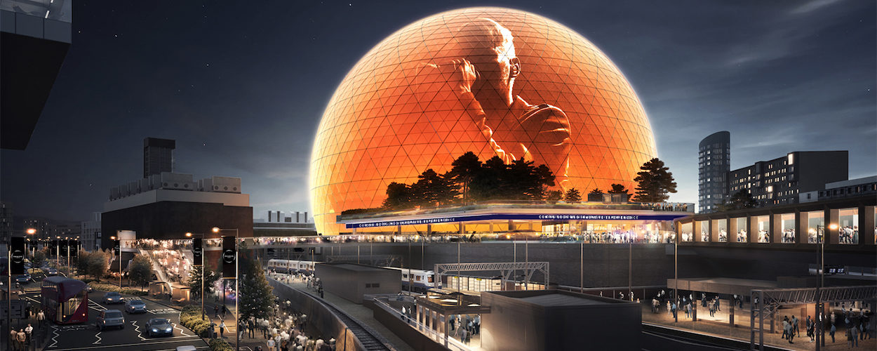 AEG hits out as the digital display plans for MSG Sphere London get approval