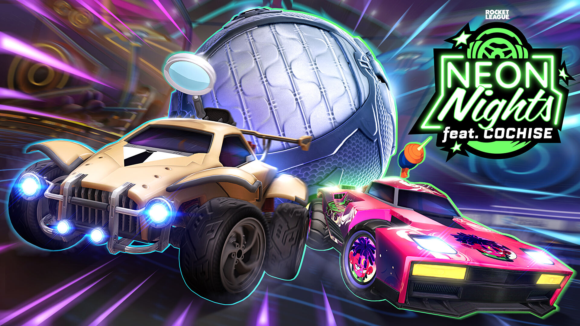 Cochise partners with Rocket League for this month’s Neon Nights event