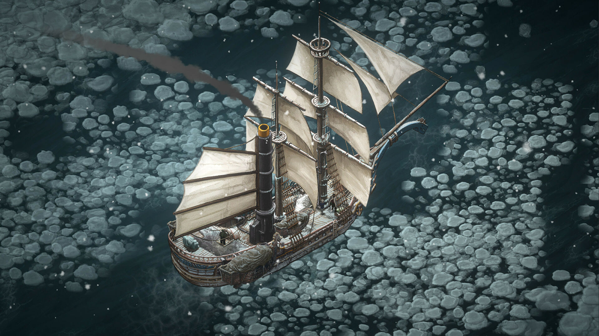 Excellent Frostpunk-at-sea ’em up The Pale Beyond is coming this February